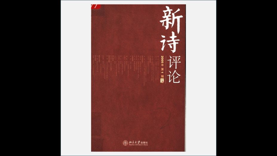 A03Ⅱ-037.《新诗评论》全26辑存22辑 北京大学出版社2005-2018